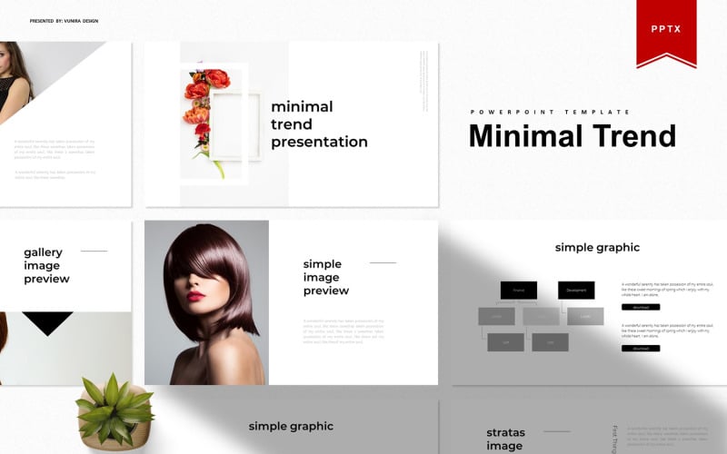 minimal trend powerpoint template original