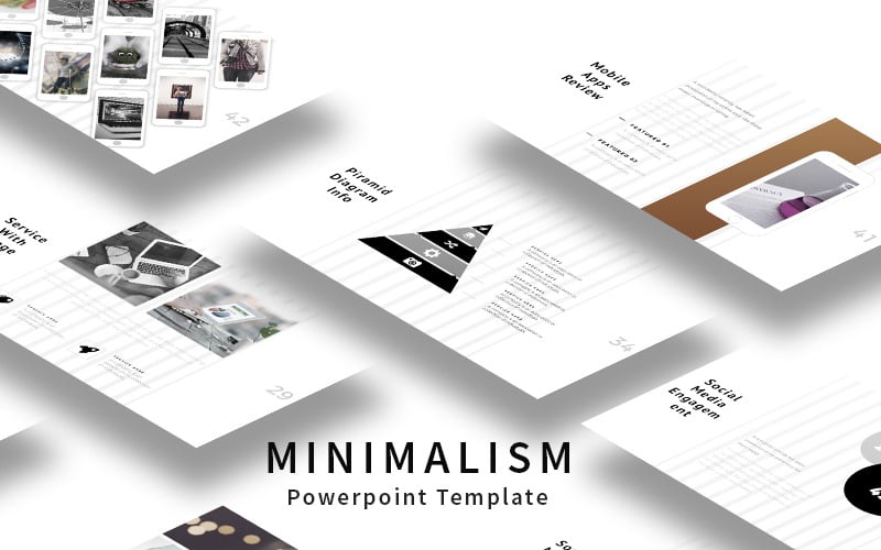 minimalism powerpoint template original