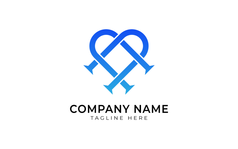 minimalist business logo design template original