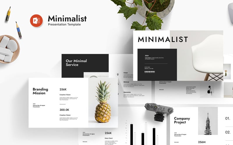 minimalist powerpoint presentation original