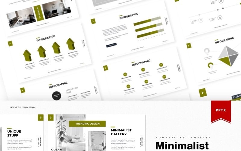 minimalist powerpoint template original