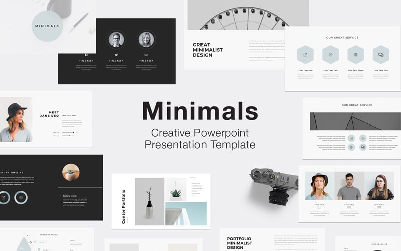 minimals powerpoint template original