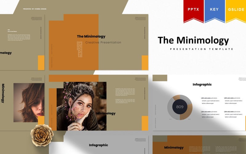 minimology powerpoint template original