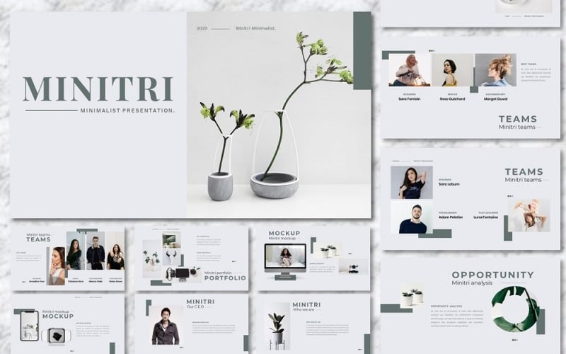 minitri creative powerpoint template original