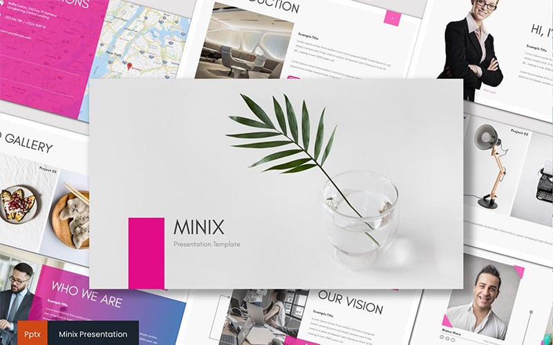 minix powerpoint template original