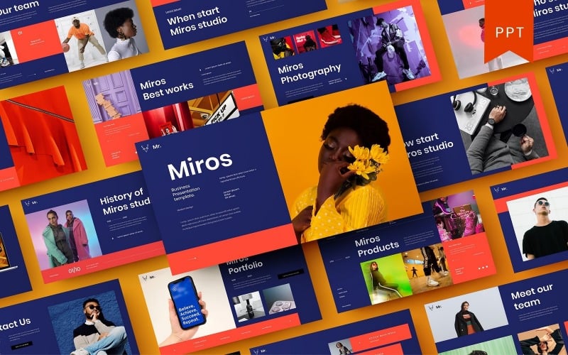 miros busines powerpoint template original