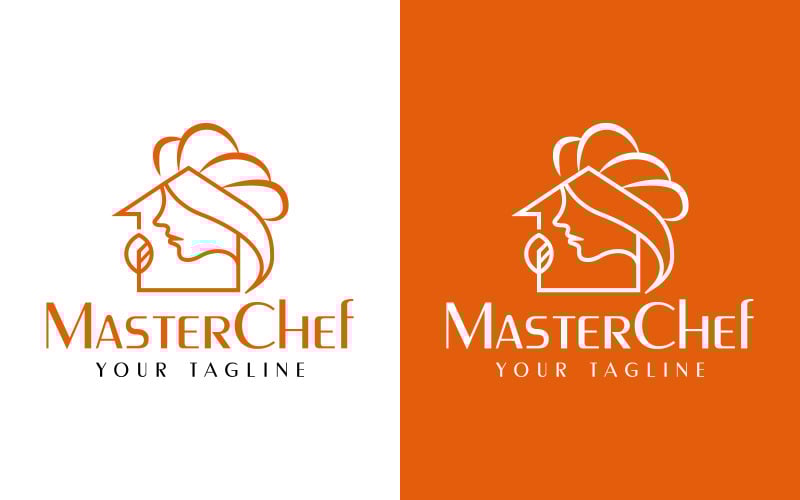 miss masterchef organic homemade food logo design original