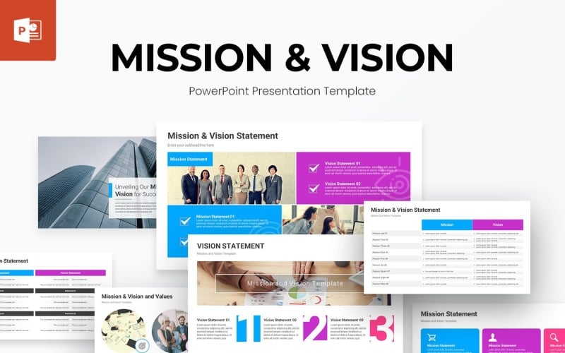 mission vision powerpoint presentation template original