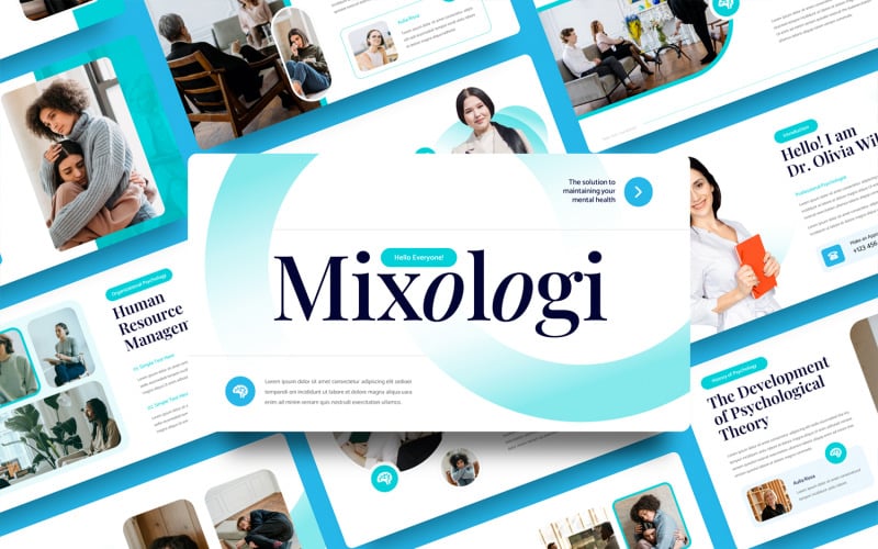 mixologi psychology powerpoint template original