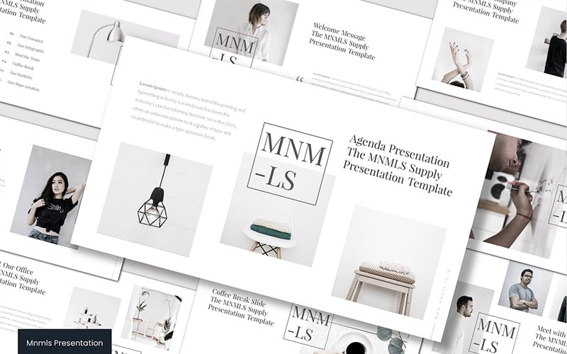mnmls powerpoint template original