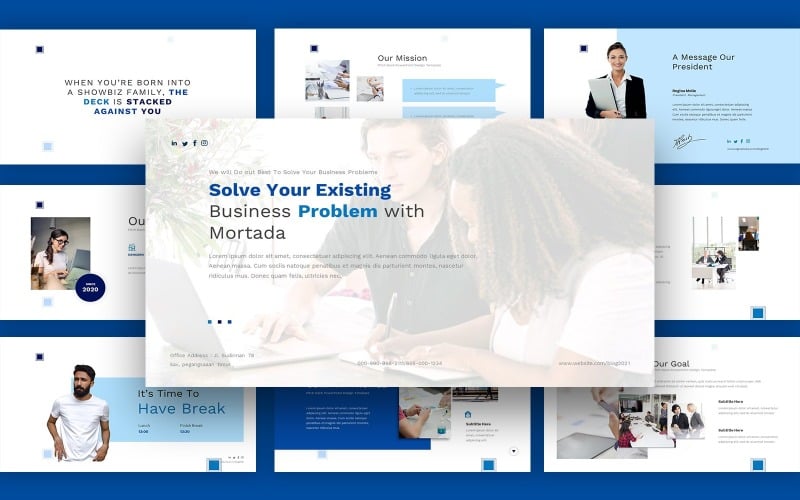 moartada business solution powerpoint original