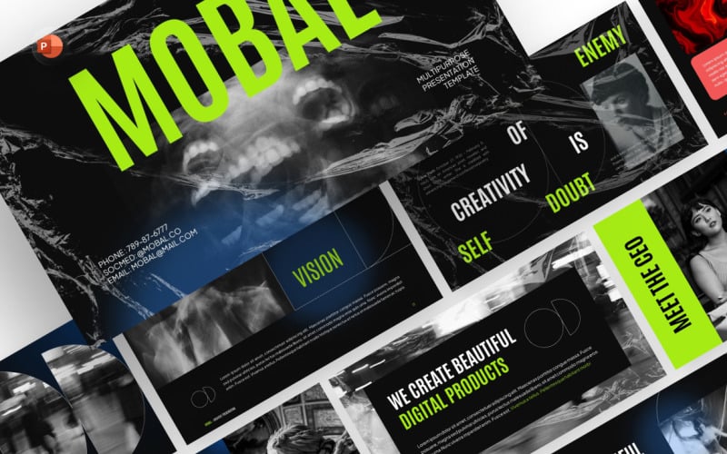 mobal multipurpose powerpoint template original