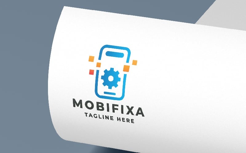 mobile fix repair logo pro template original