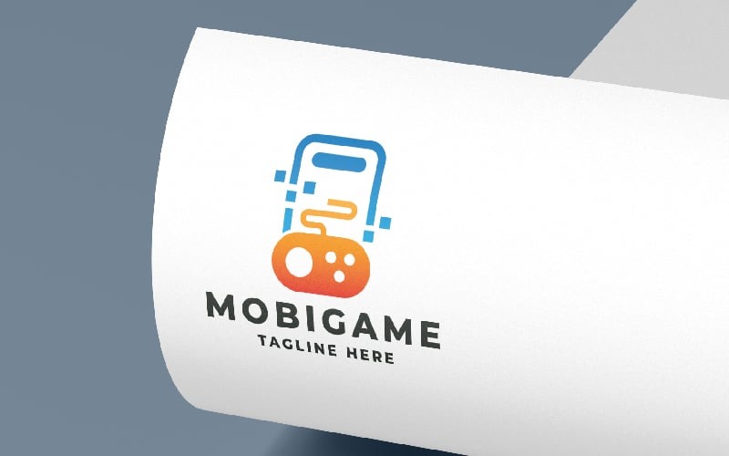 mobile game logo pro template original