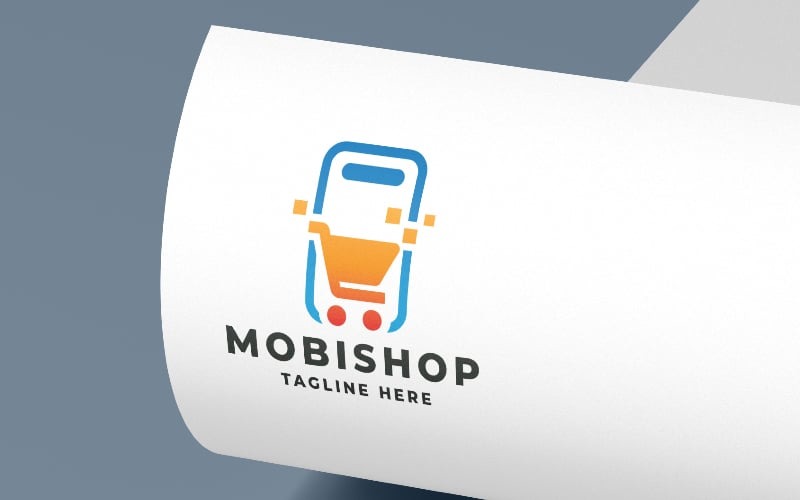 mobile shop logo pro template original