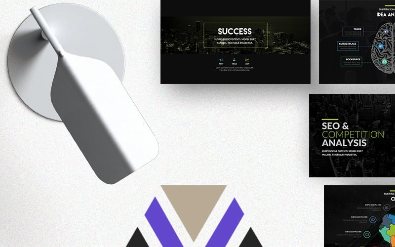 mobile store powerpoint template original