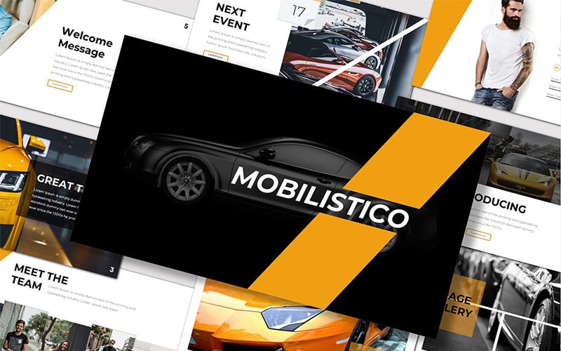 mobilistico powerpoint template original