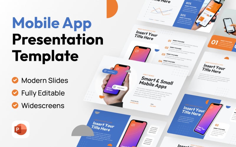 moby mobile app powerpoint presentation template original