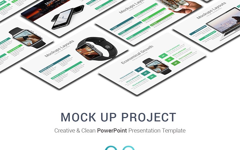 mock up project powerpoint template original