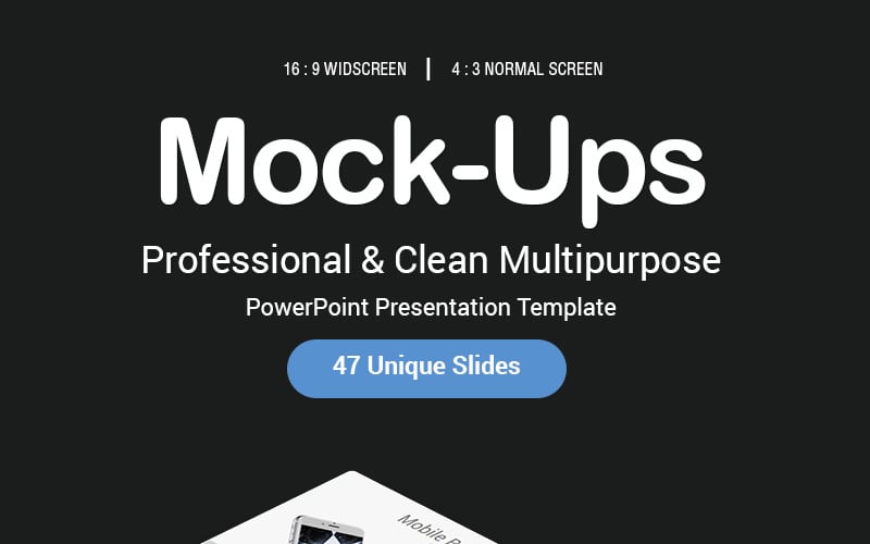 mock ups powerpoint template original