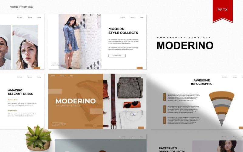 moderino powerpoint template original
