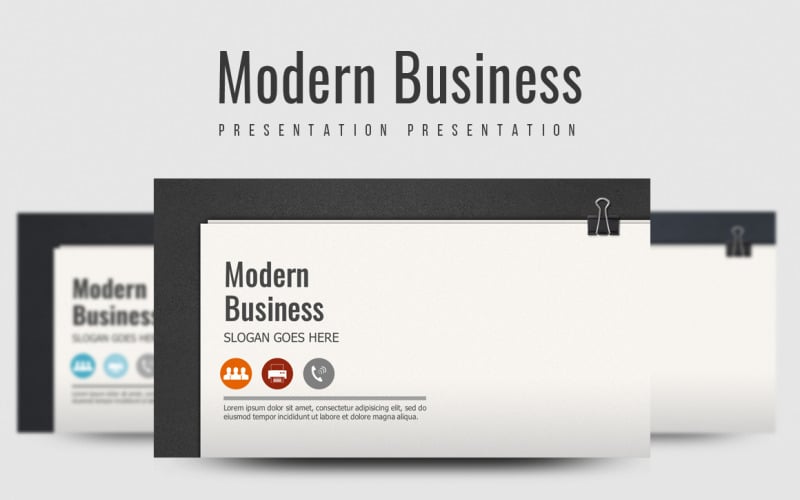 modern business powerpoint template original
