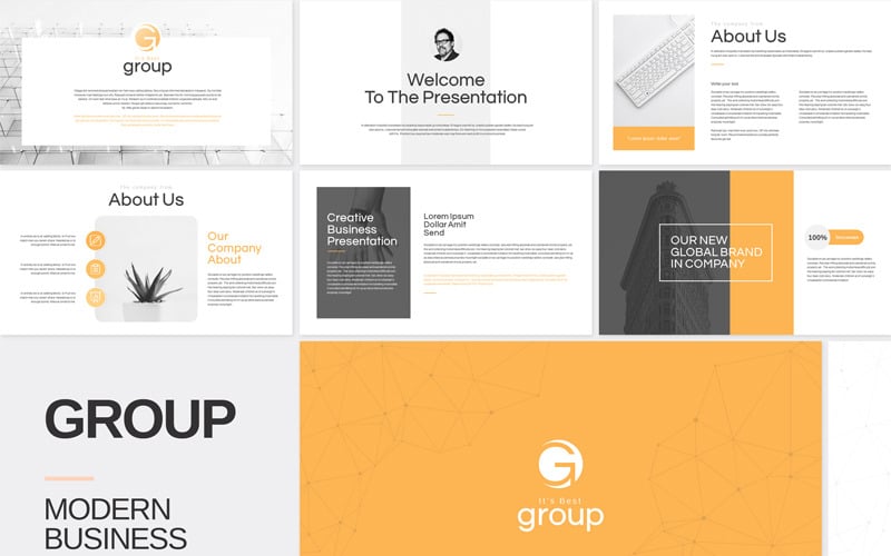 modern business powerpoint template original