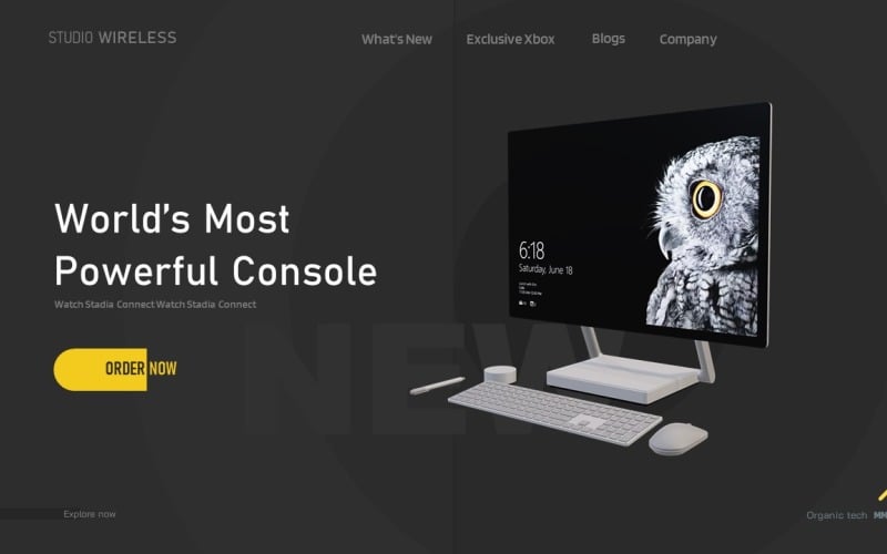 modern design powerpoint template microsoft computer original
