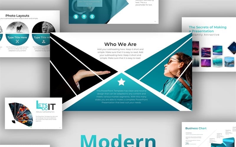 modern design powerpoint template original