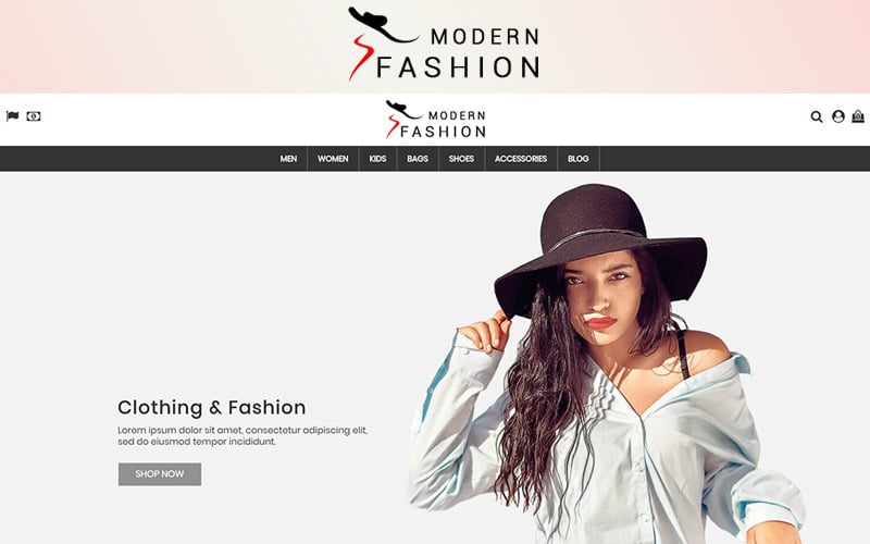 modern fashion prestashop theme original