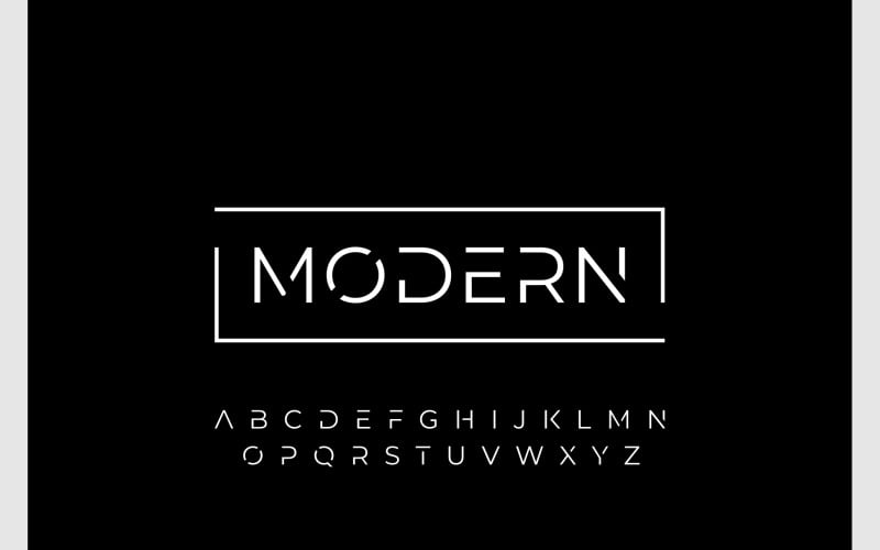 modern font typography logotype logo original
