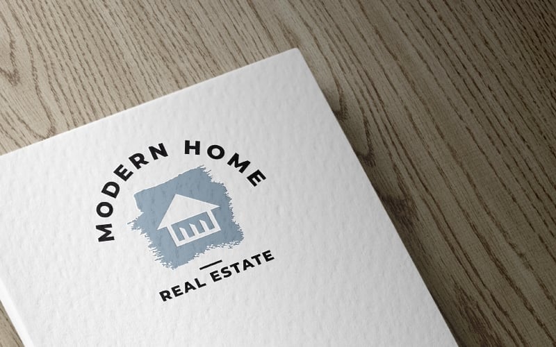 modern home real estate logo original