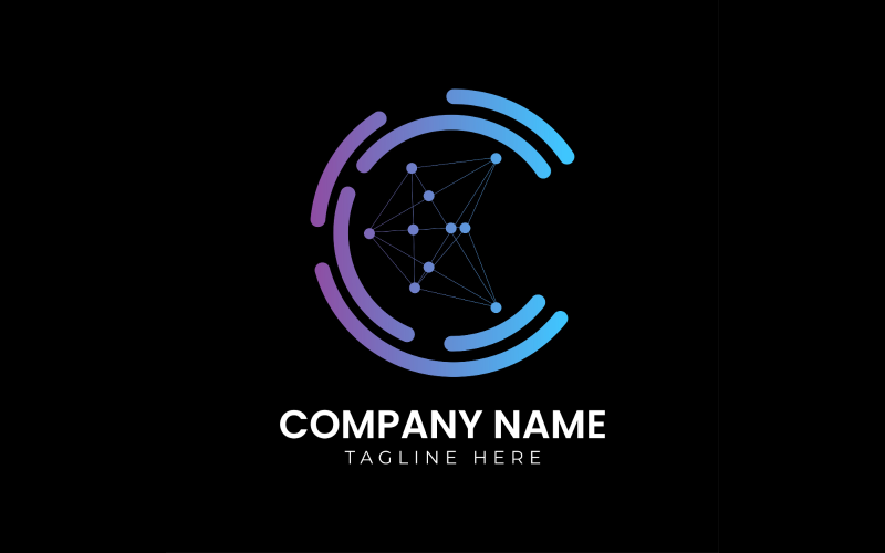 modern letter c vector logo design template original