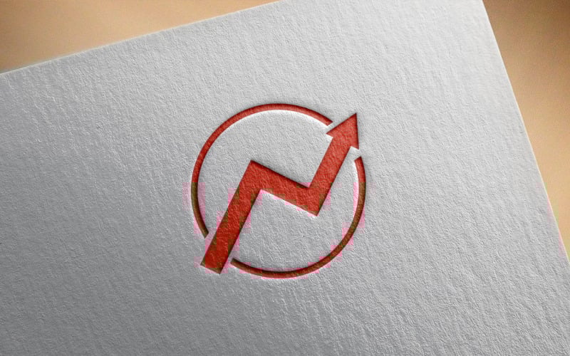 modern minimalist logo for stock market or crypto curreny hd k original