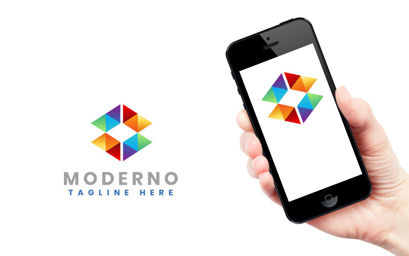 moderno logo design template original