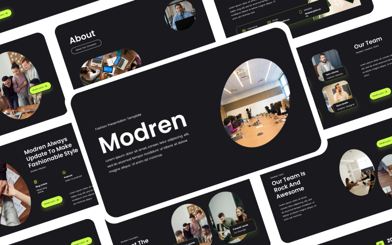 modren business presentation original