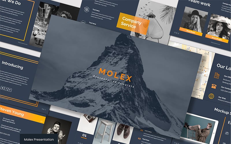 molex powerpoint template original
