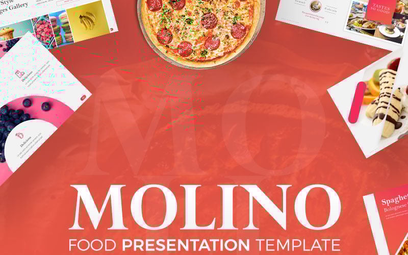 molino food presentation powerpoint template original