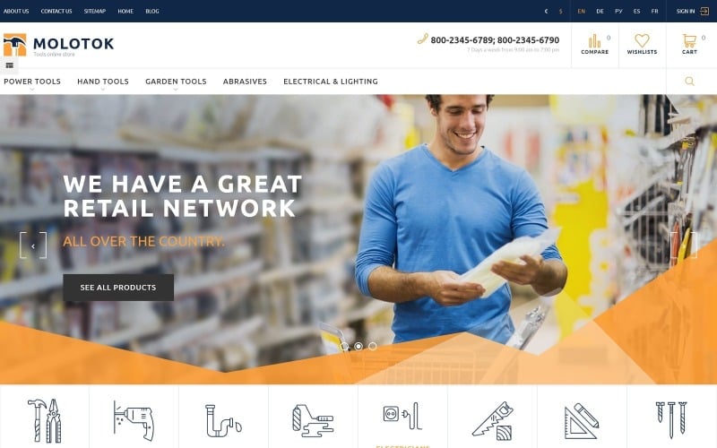 molotok prestashop theme original