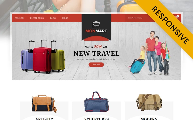 monmart bags store prestashop theme original