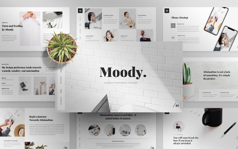 moody powerpoint template original