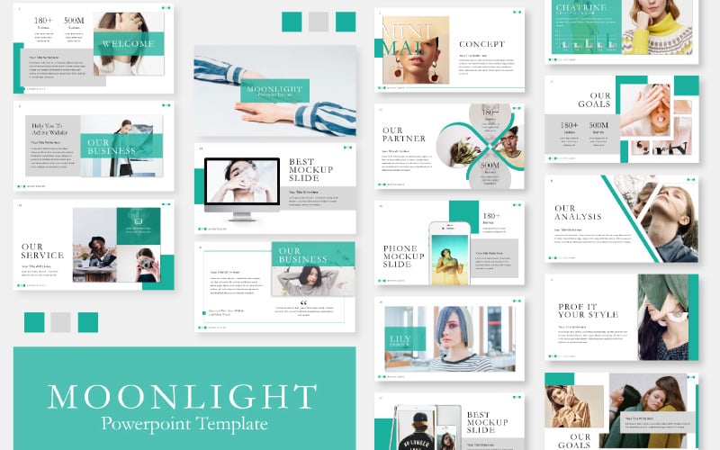 moontlight presentation powerpoint template original