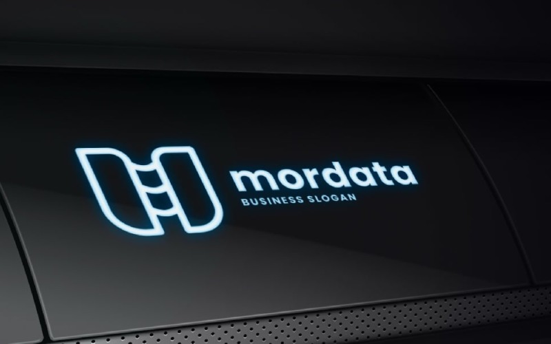 mordata letter m pro logo original