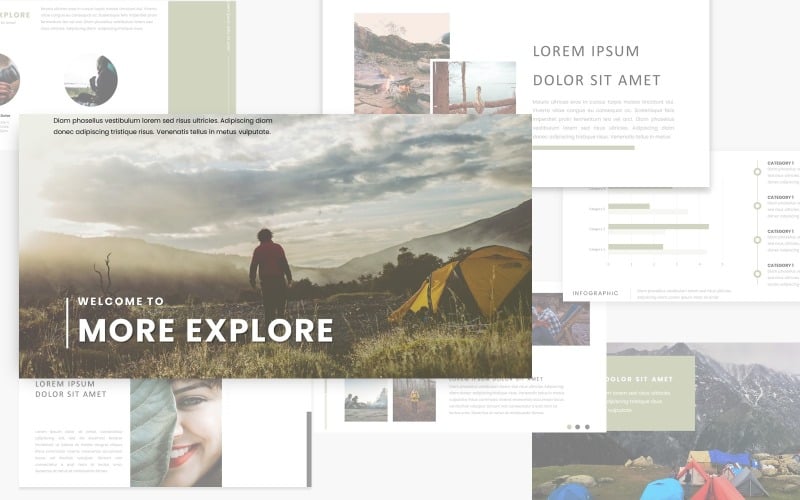 more explore powerpoint template original