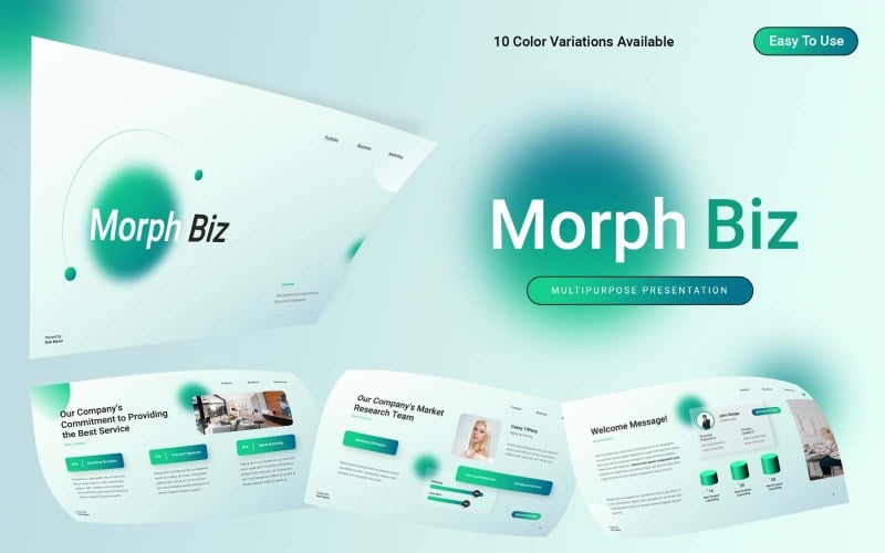 morph biz multipurpose powerpoint template original