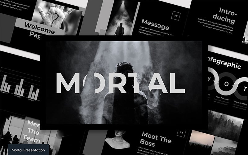 mortal powerpoint template original