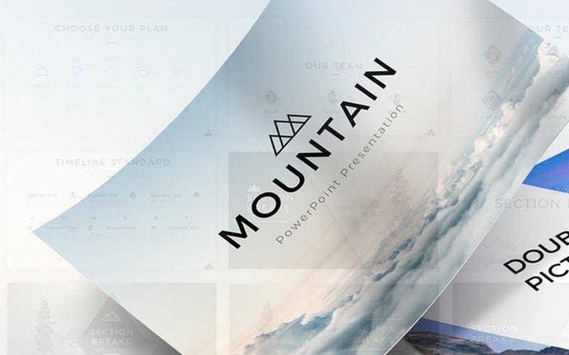 mount powerpoint template original