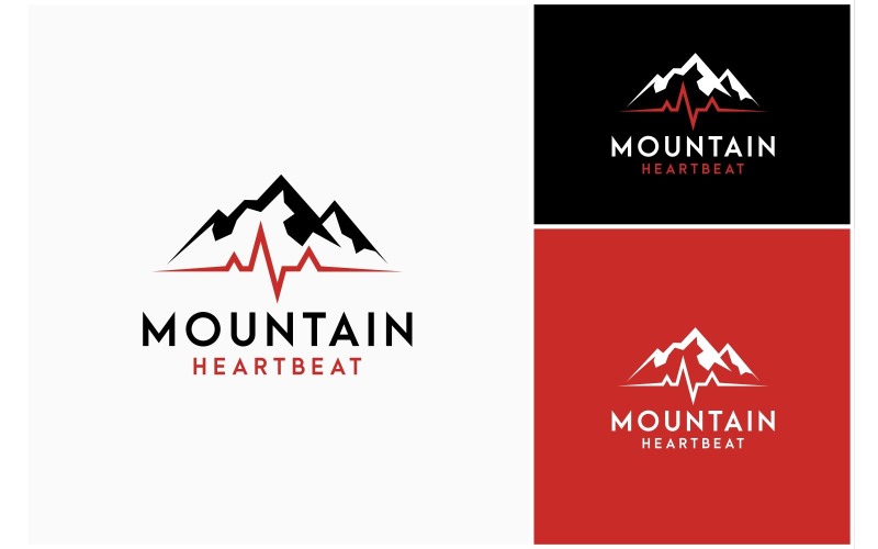 mountain heartbeat adventure logo original