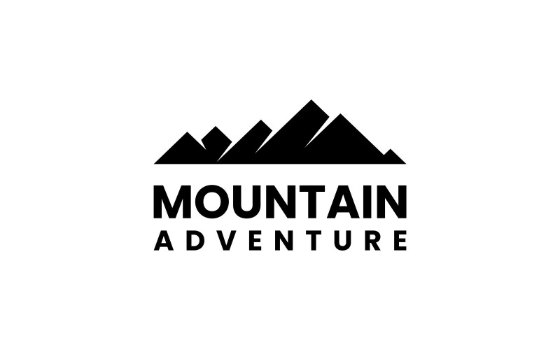 mountain range landscape logo original