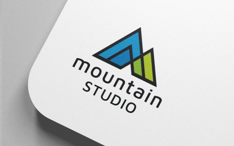 mountain studio pro branding logo original